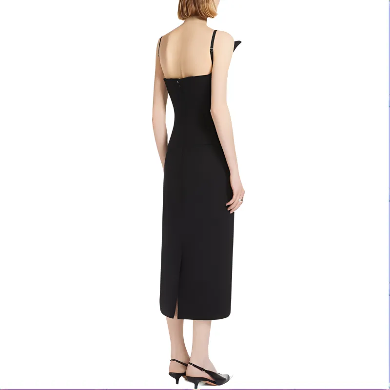 SportMa Sleeveless Dress Women's Black-3