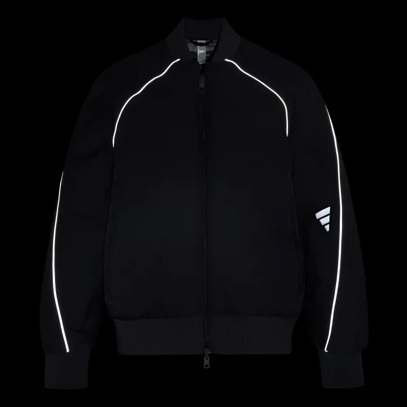 Adidas FUSTL W P JKT4 Down Jacket Women's Carbon Black-2