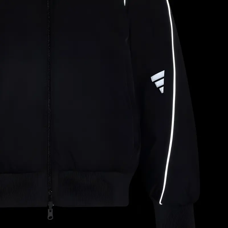Adidas FUSTL W P JKT4 Down Jacket Women's Carbon Black-3