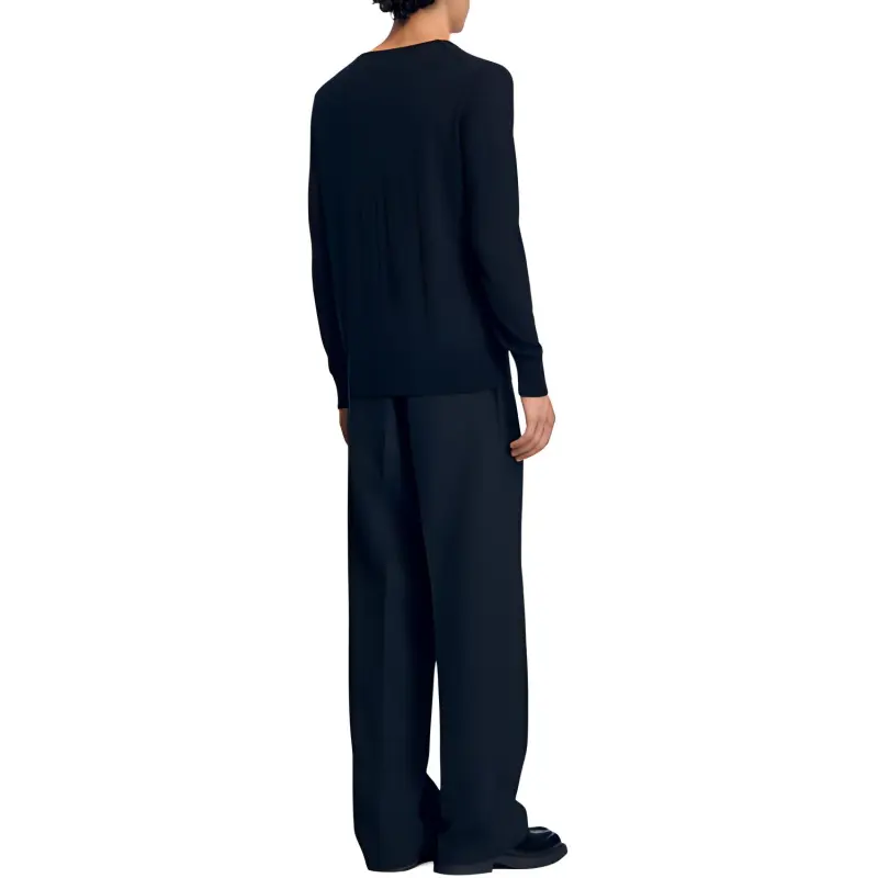 Sandro Sweaters Men Black-2