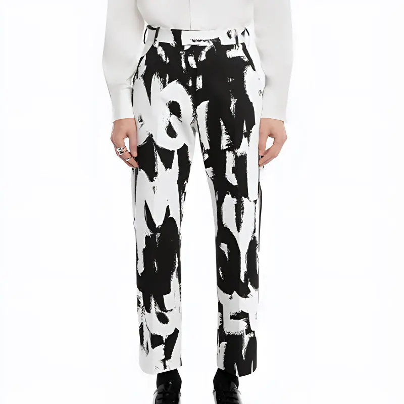 Alexander McQueen Casual Pants Men's Multicolor-2