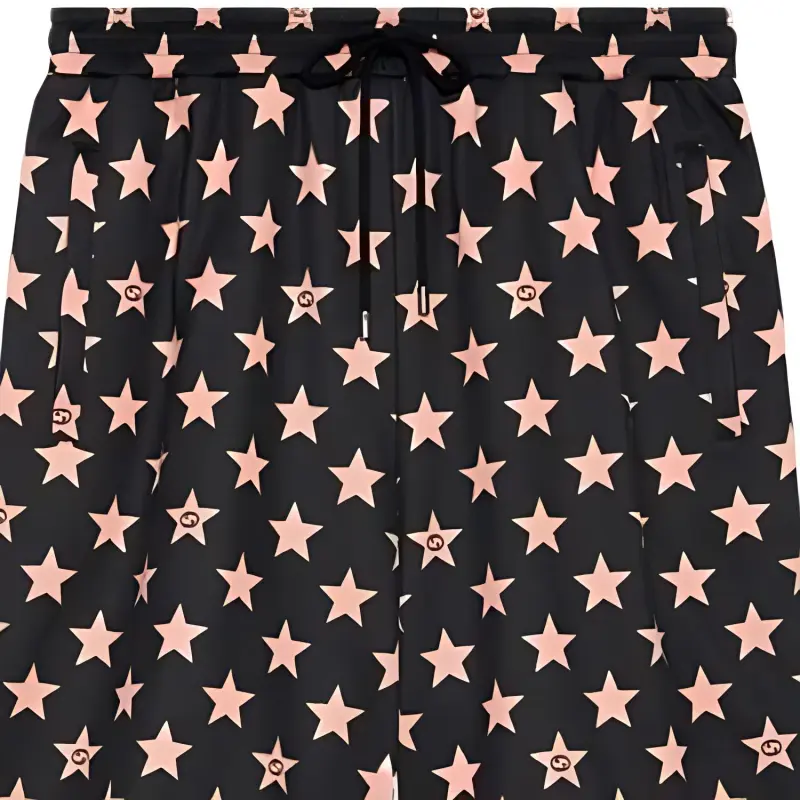 GUCCI Star Print Shorts-4