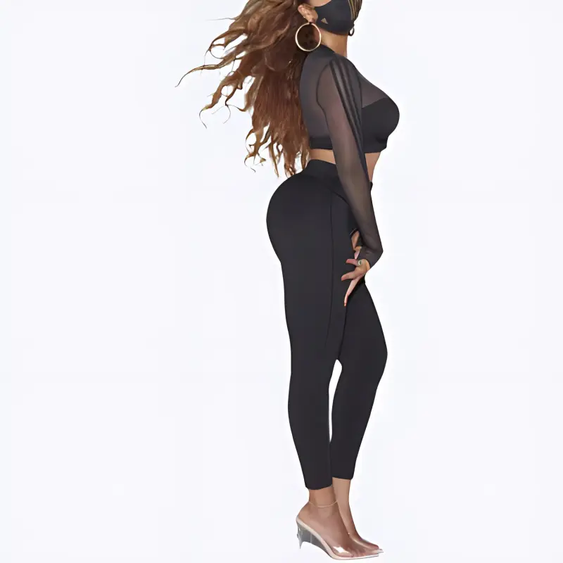 Adidas x IVY PARK Crop Tops Women's Black-2
