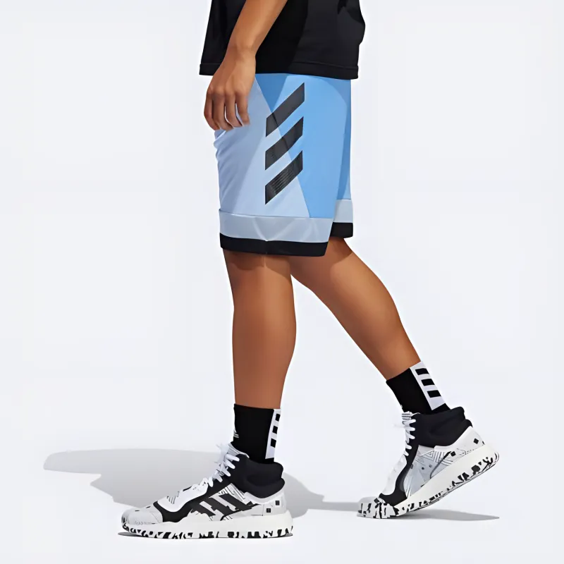 Adidas Basketball Shorts Men's Blue-4