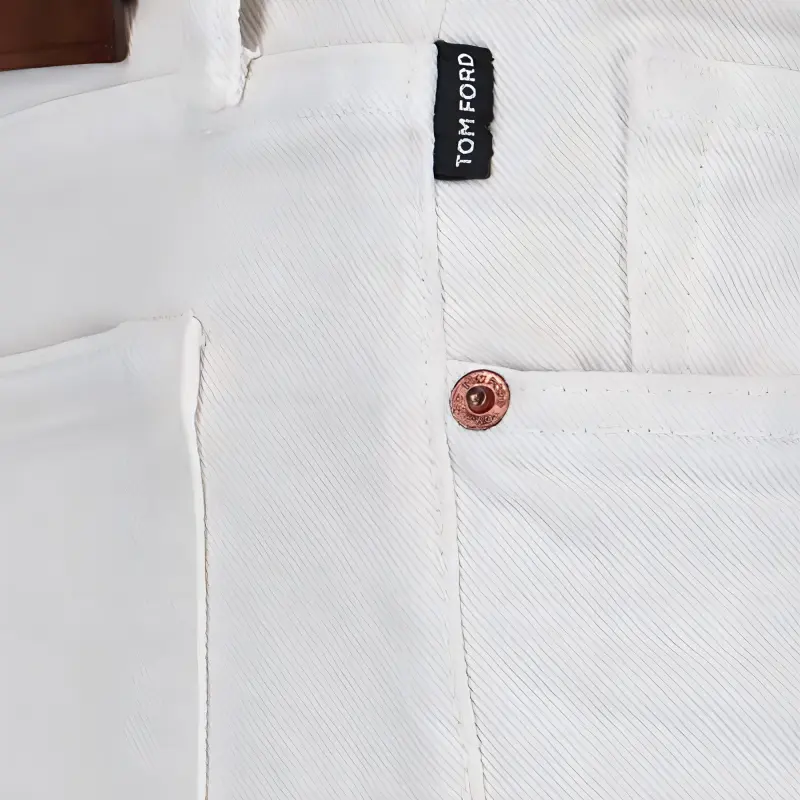 TOM FORD Logo Patch Skinny Jeans-3