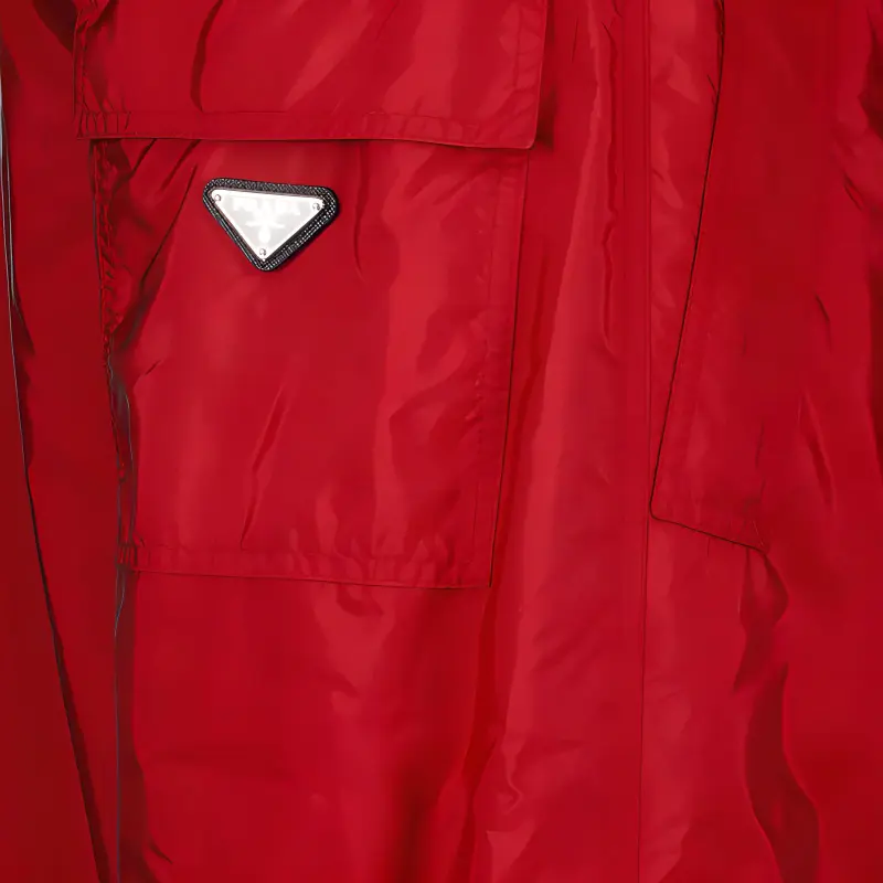 PRADA Re Nylon Logo Plaque Track Pants-4