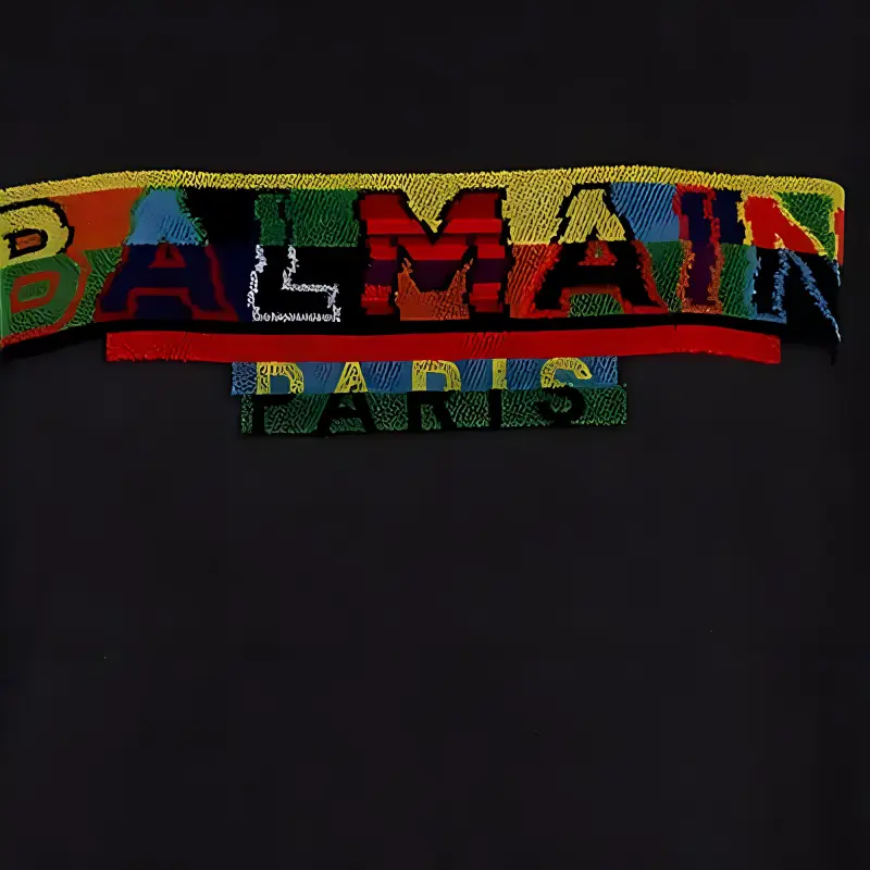 BALMAIN Regular T Shirt Women's Black-4