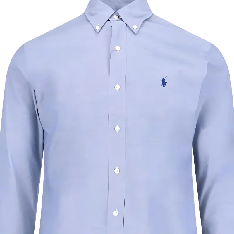 Ralph Lauren Logo Embroidered Long Sleeved Shirt-4