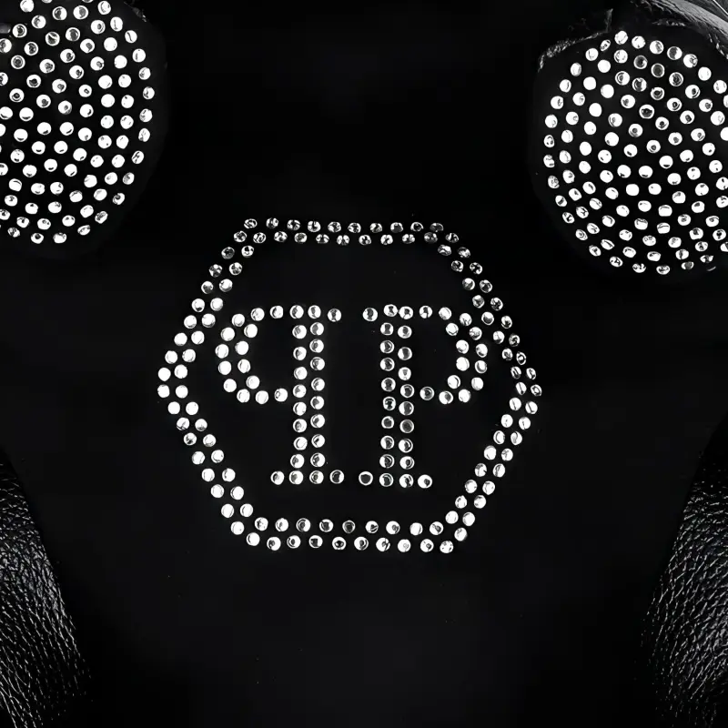 PHILIPP PLEIN Polyurethane Backpack Regular Women's Black-4