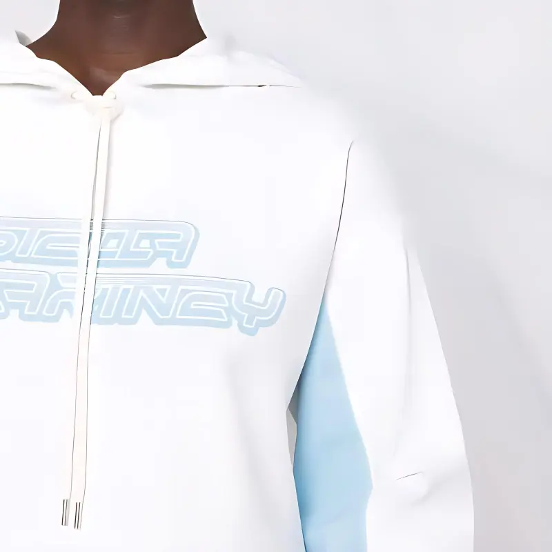 Stella McCartney Logo print Cotton jersey Hoodie-7
