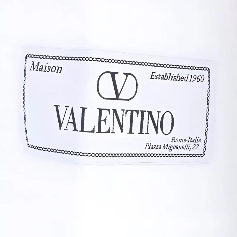Valentino Logo Printed Crewneck T Shirt-5