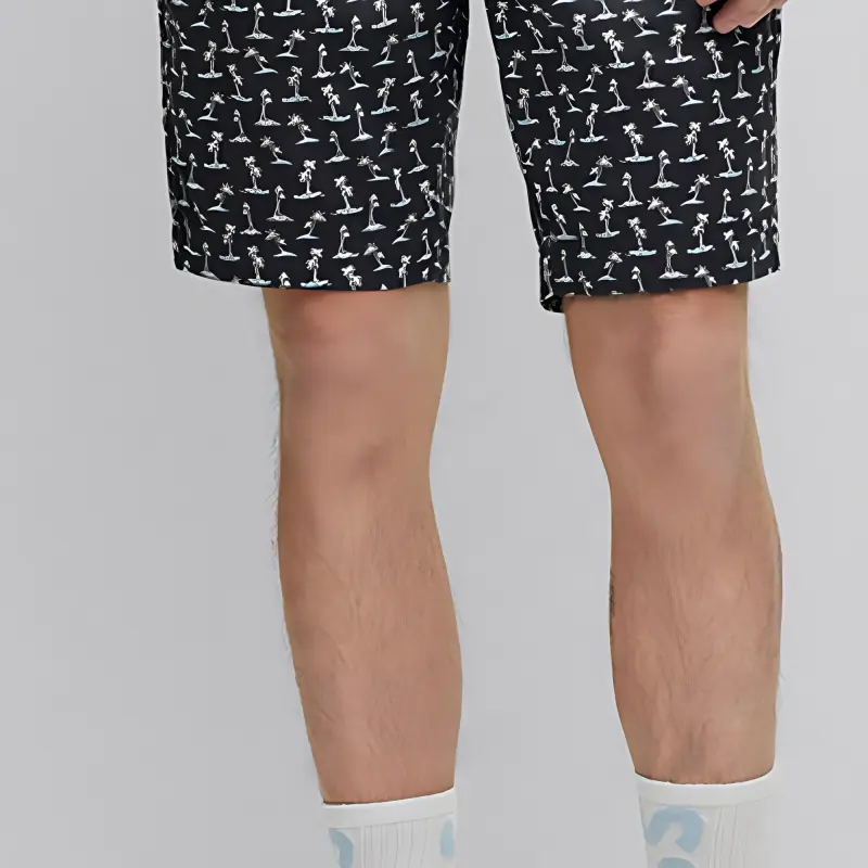 HUGO BOSS SS23 Casual Shorts Men's Black-4