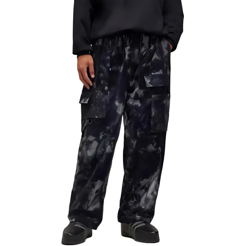Y 3 Nyl Wide Leg Cargo Trousers-2