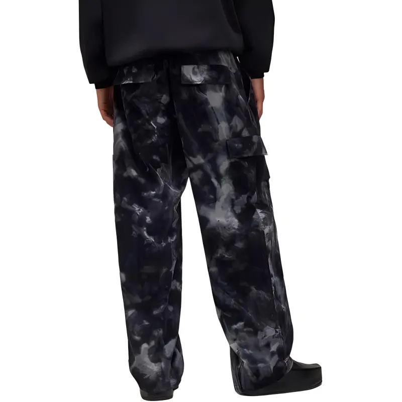 Y 3 Nyl Wide Leg Cargo Trousers-4