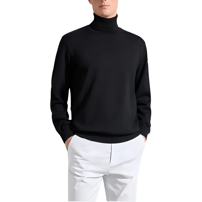 Paul & Shark Turtleneck Virgin Wool Jumper-1