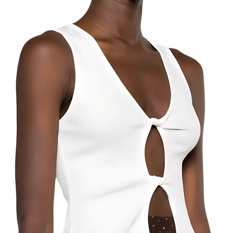 Christopher Esber Cut out Twisted Tank Top-5