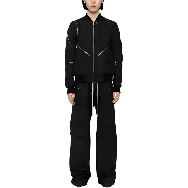 RICK OWENS Headon Flight Bomber Jacket-1