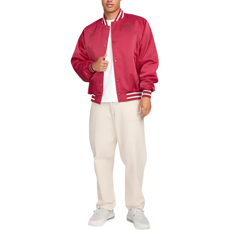 Nike Jackets Men Red-4