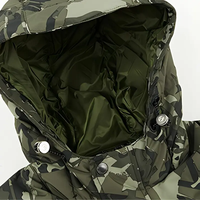 Timberland Down Jackets Men Green Camouflage-3