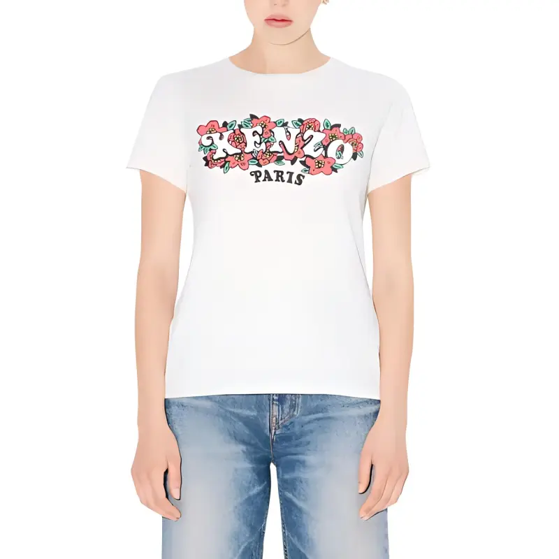 KENZO Verdy Market Crew Neck T Shirt-3