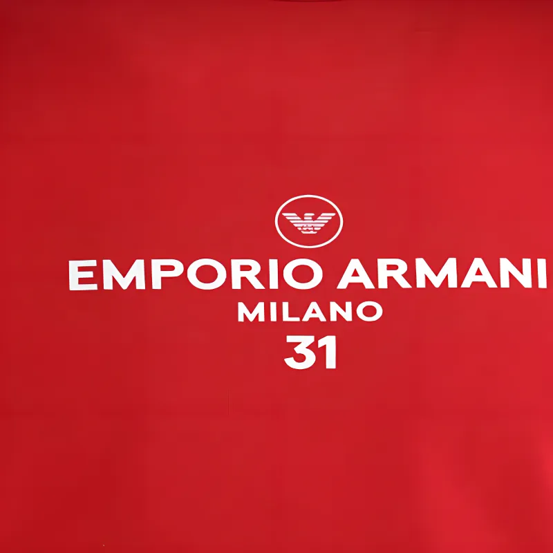 EMPORIO ARMANI T Shirts Men Red-4