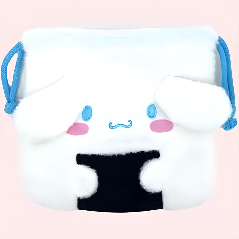 Sanrio Onigiri Collection Cinnamoroll Drawstring Pocket Doll Products-3