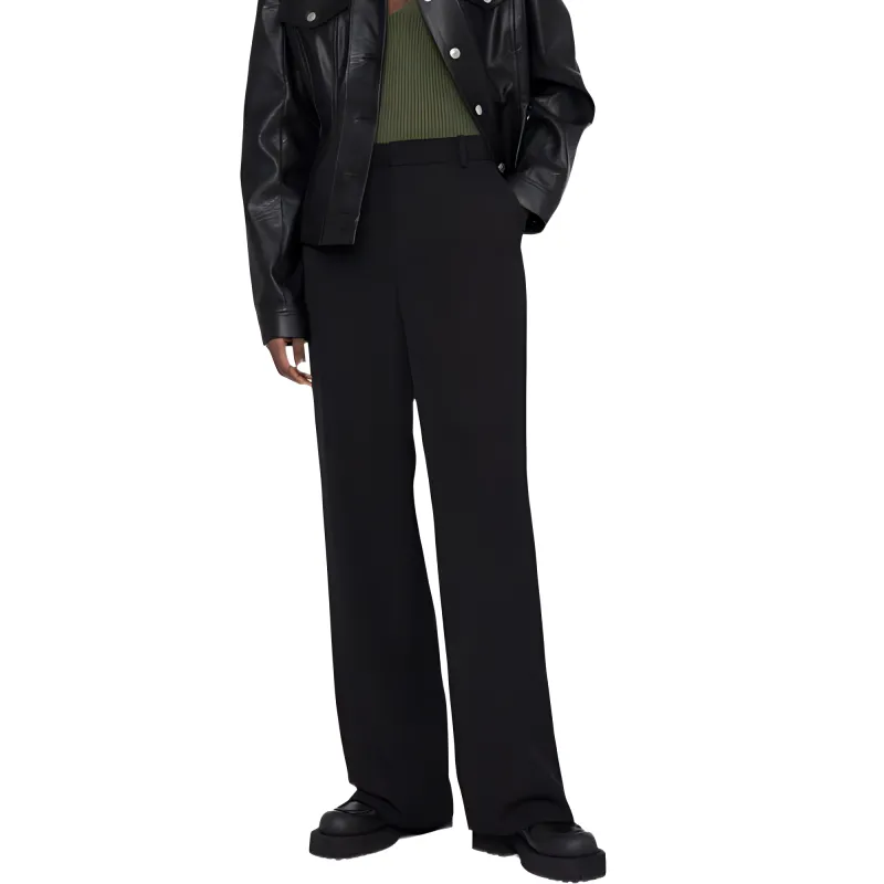 BALMAIN Wide Leg Tailored Trousers-5