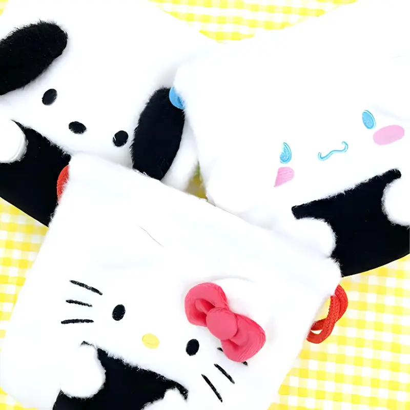 Sanrio Onigiri Collection Cinnamoroll Drawstring Pocket Doll Products-2