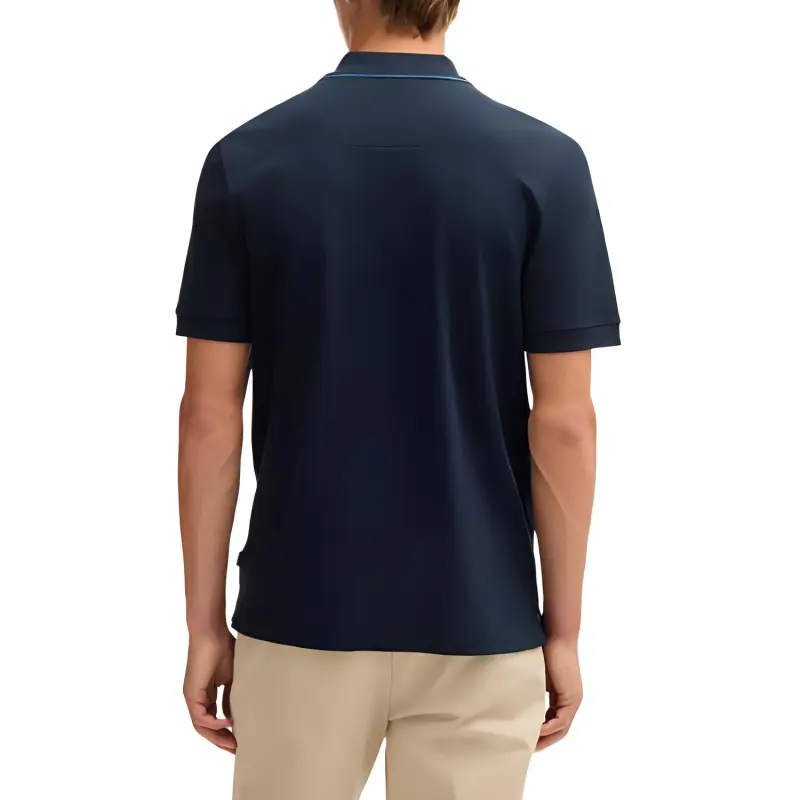 HUGO BOSS Zipd dow Collar Polo Shirt-3