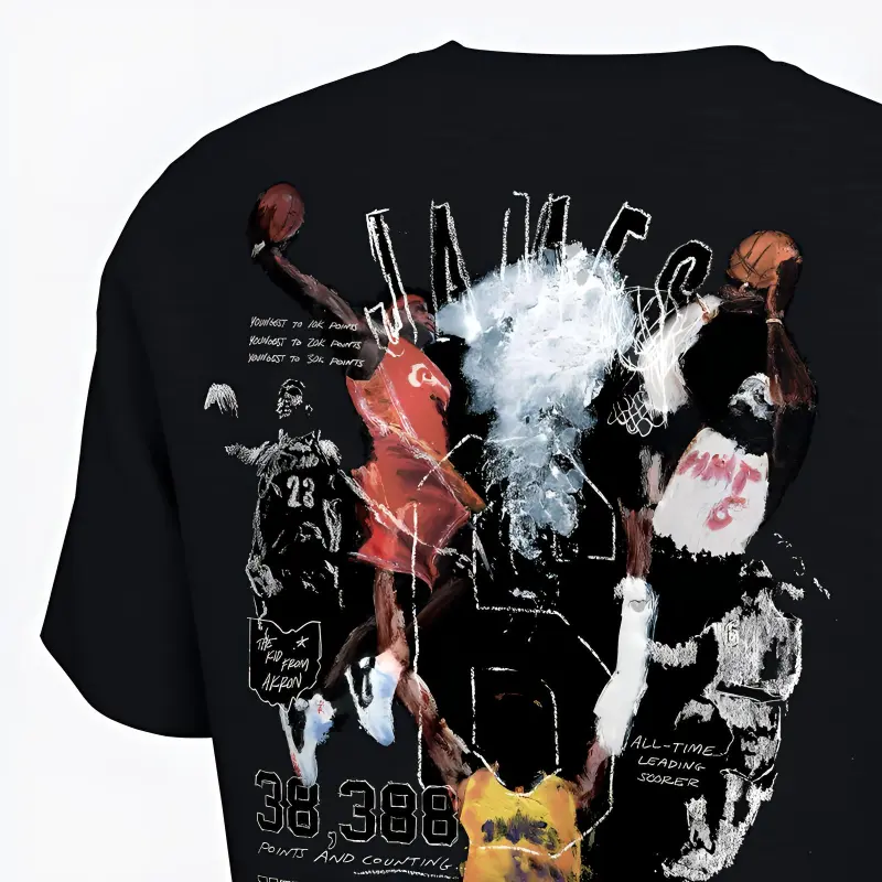 Nike Lebron James Scoring Record T shirt-2