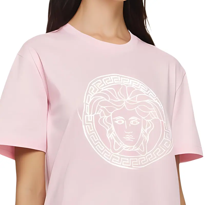 VERSACE Medusa Head print T shirt-4