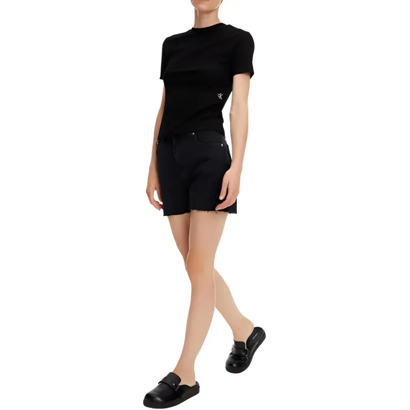 CALVIN KLEIN T Shirt Women's Black-3
