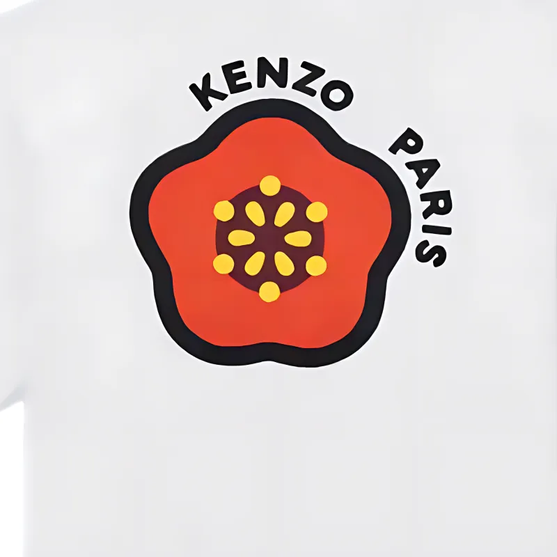 KENZO Pop Embroidered Oversized T Shirt-3
