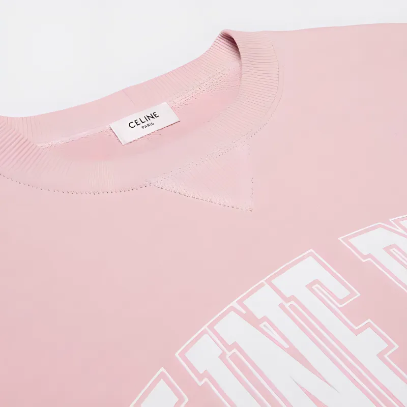 CELINE Oversized CELINE Sweatshirt In Cotton Fleece-2