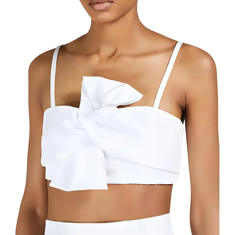 MaxMara Strapless Top Women's White-3