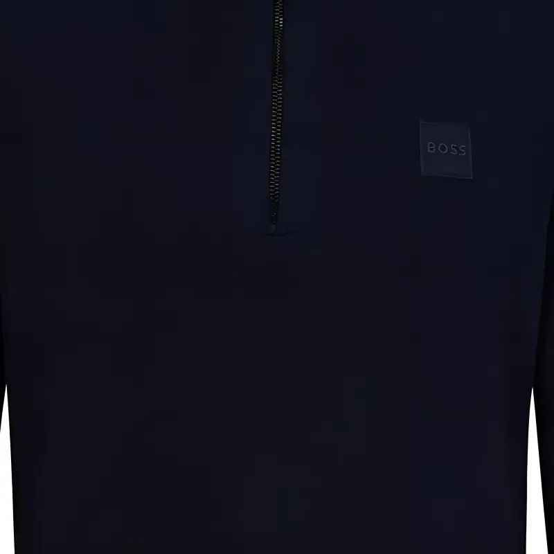 Boss Short Front zip Cotton cashmere Jumper-5