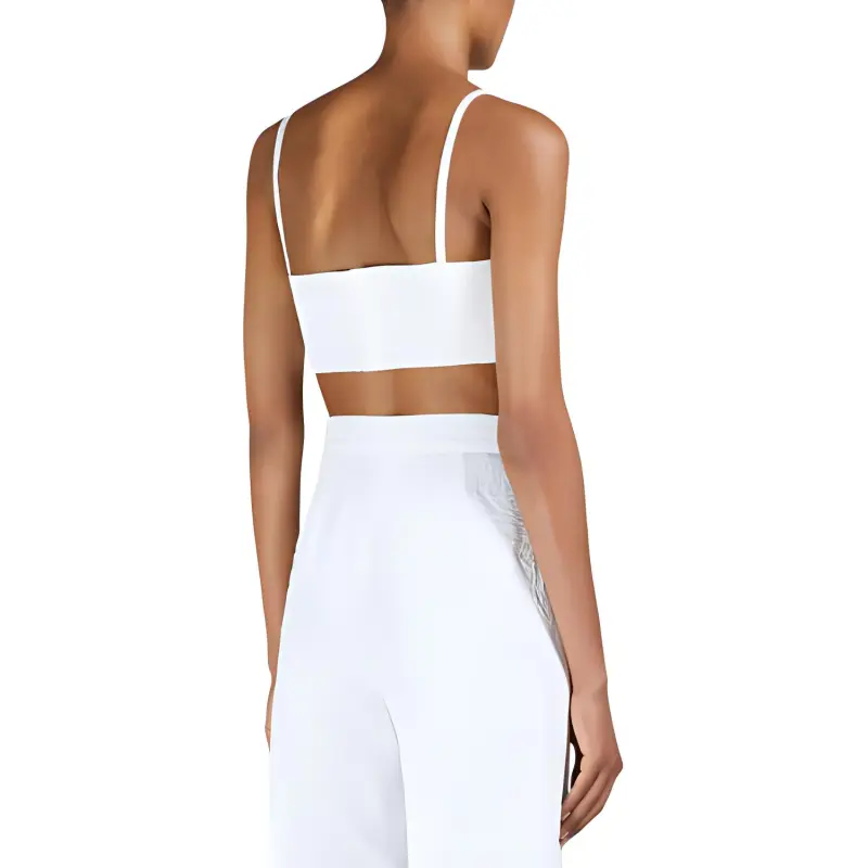 MaxMara Strapless Top Women's White-4