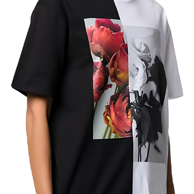Alexander McQueen T Shirts Women's Black/White-5