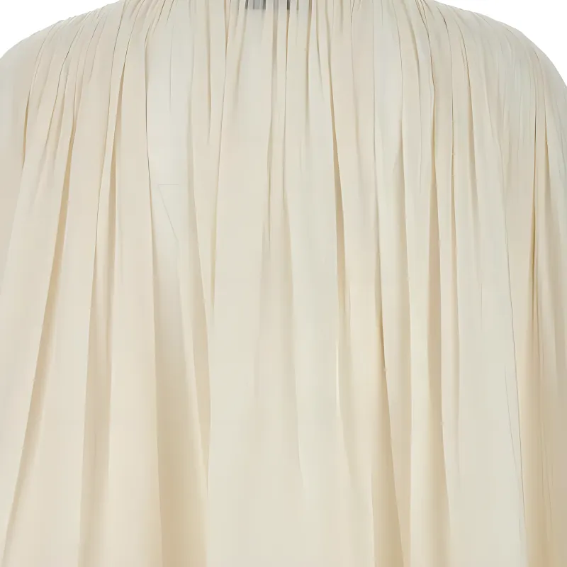 Lanvin Pleated Drop Shoulder Kaftan-4