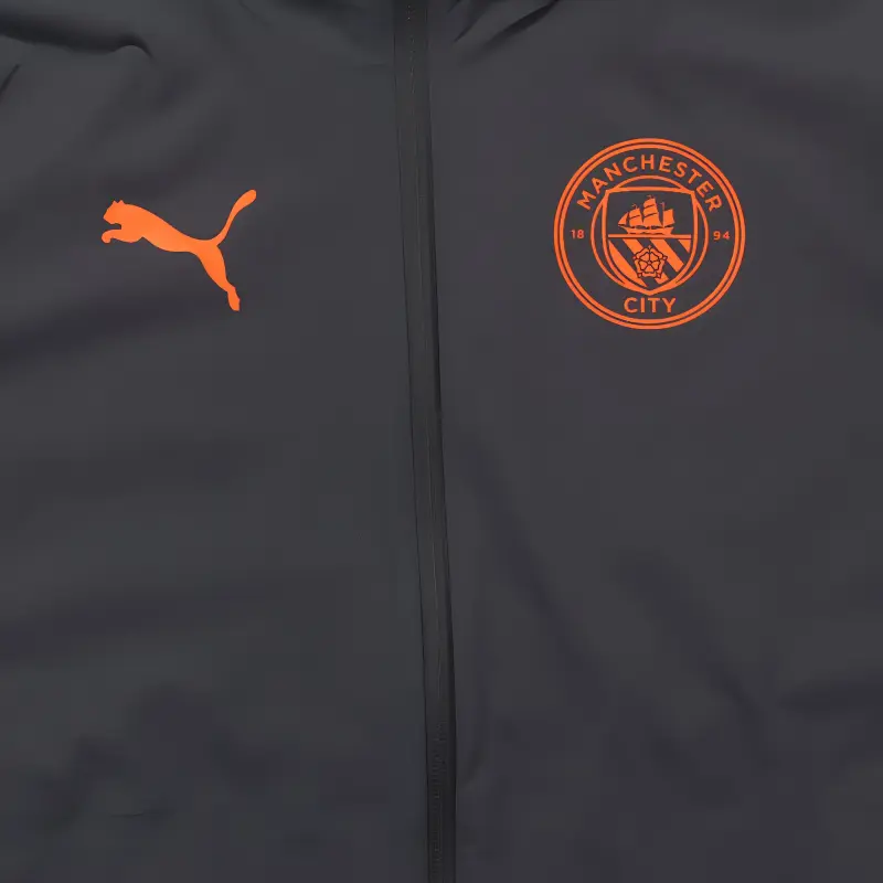 PUMA 2023 24 Manchester City Puma Rain Jacket Jackets & Coats Men's-2
