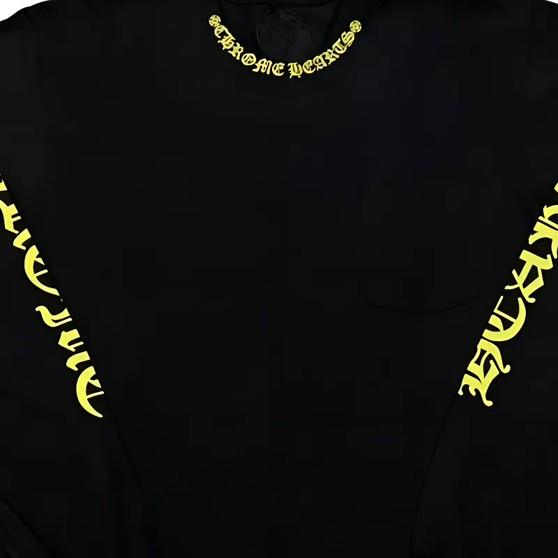 Chrome Hearts T Shirt Men's Black-6
