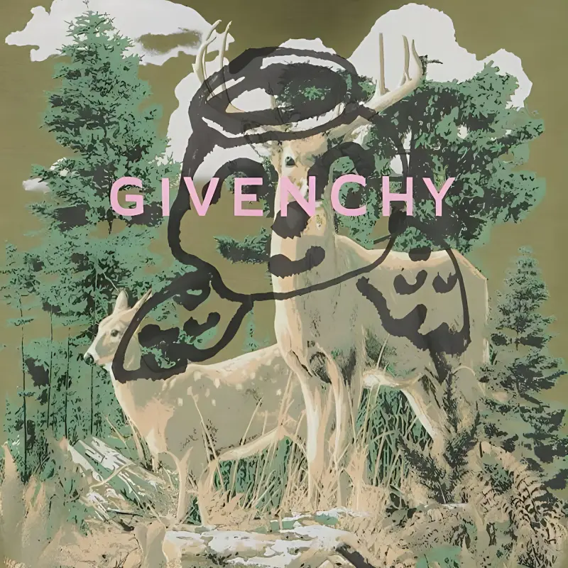 Givenchy T Shirt Men's Aqua Green-4