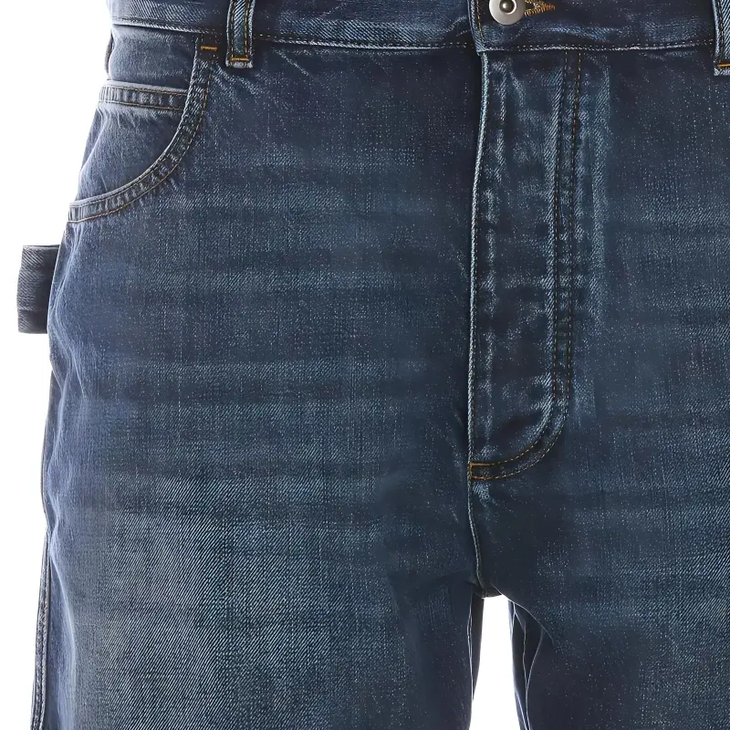 Bottega Veneta Denim Shorts Men Denim Blue-2
