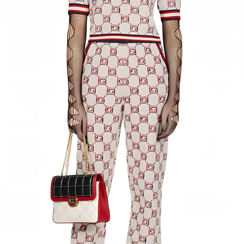 GUCCI Gg Jacquard Pants-2