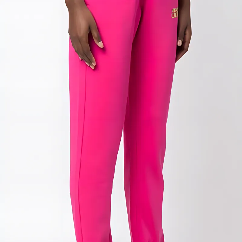 VERSACE JEANS COUTURE Logo print Cotton Track Pants-6