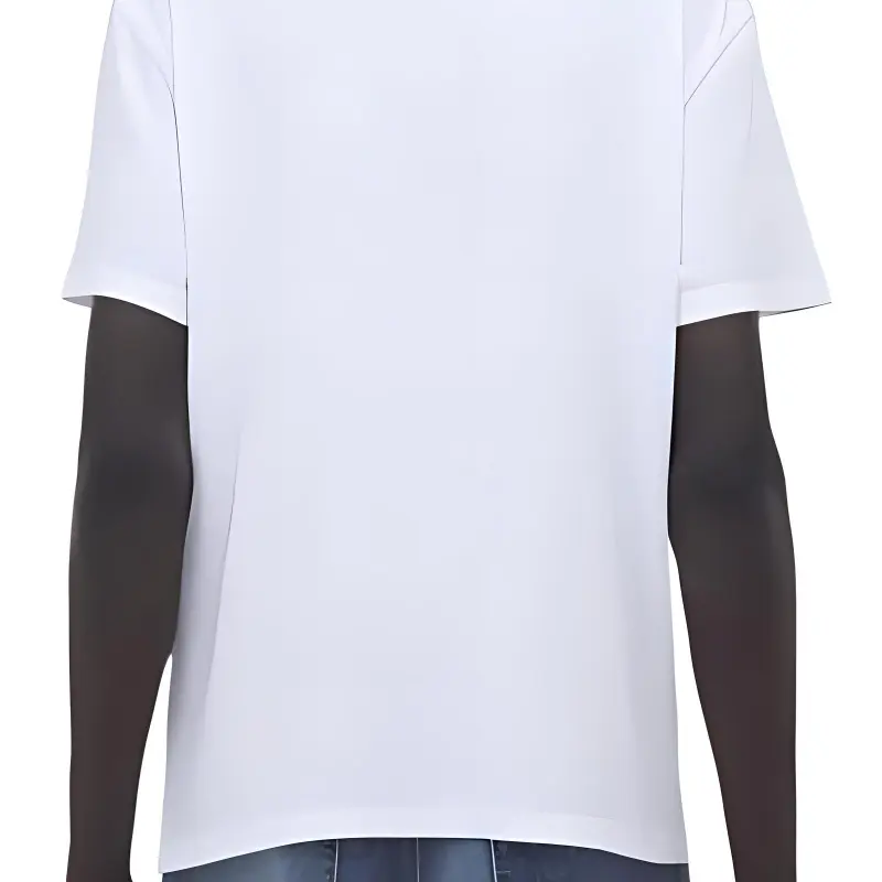 Alexander McQueen Skull Embellished Crewneck T Shirt-5