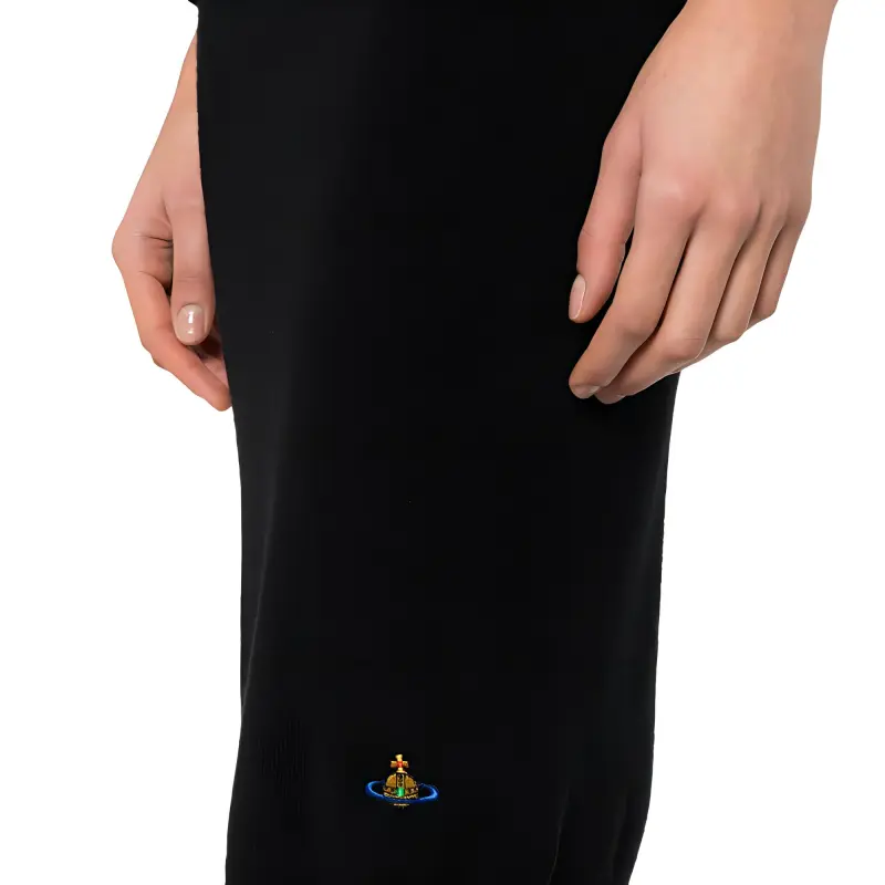 Vivienne Westwood Bea Logo Embroidered Midi Skirt-4