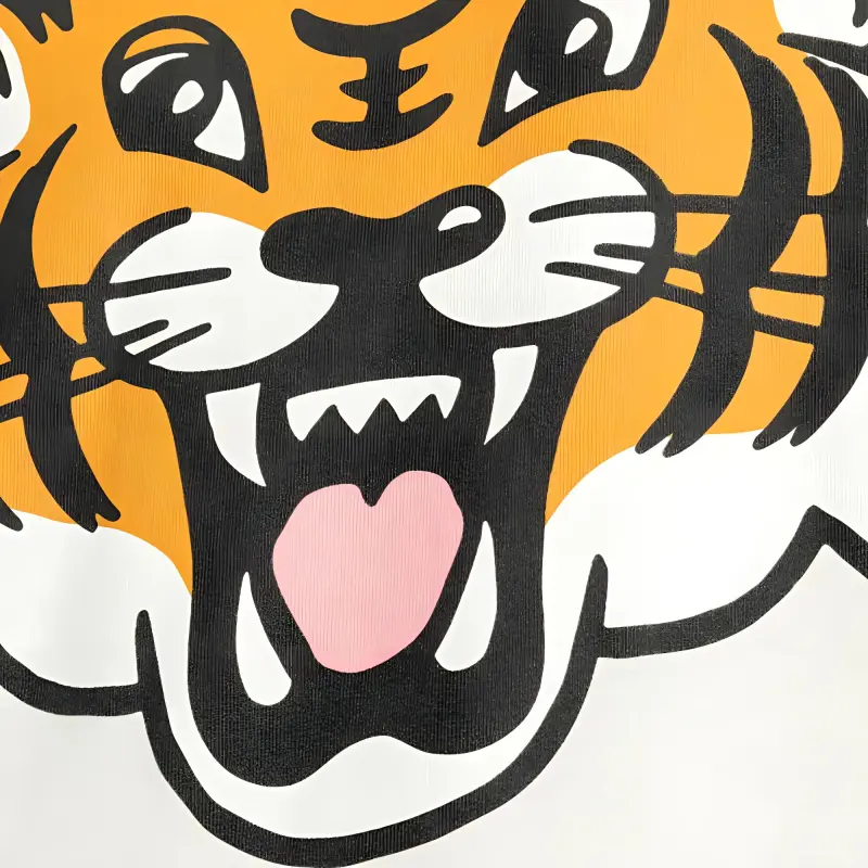 KENZO Happy Tiger Crewneck T Shirt-4