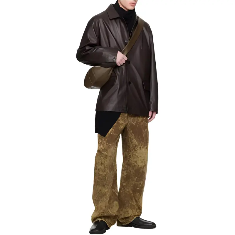 Lemaire Leather Jacket-4
