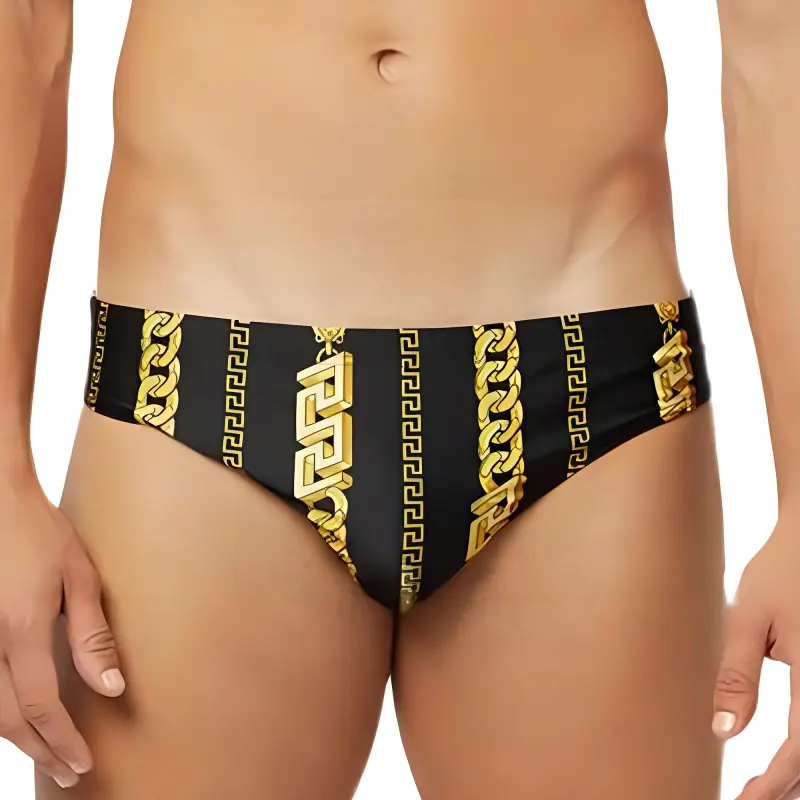 VERSACE Swimming Shorts Men Black-2